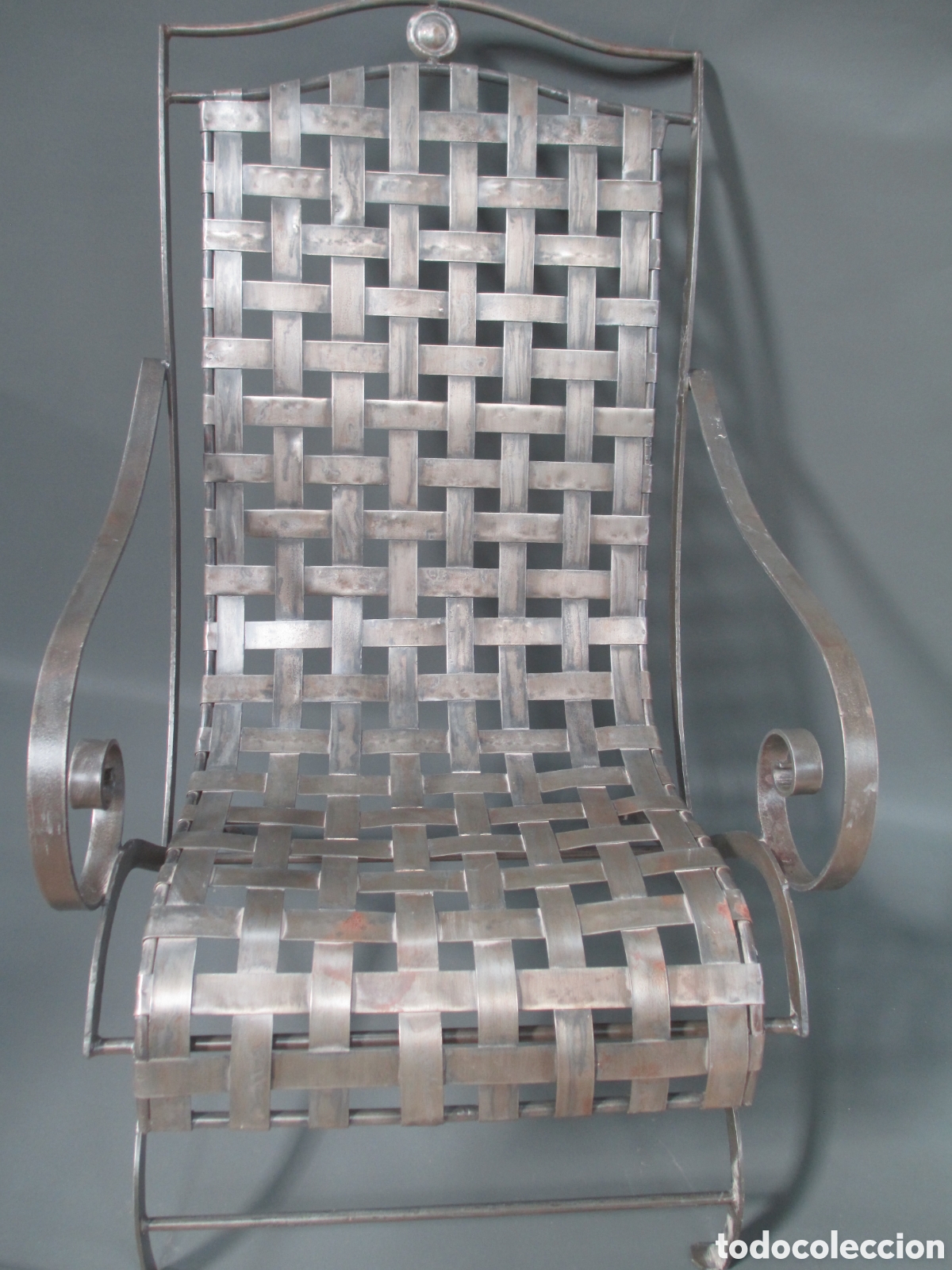 Vintage: Sillon de metal para exterior - Foto 4