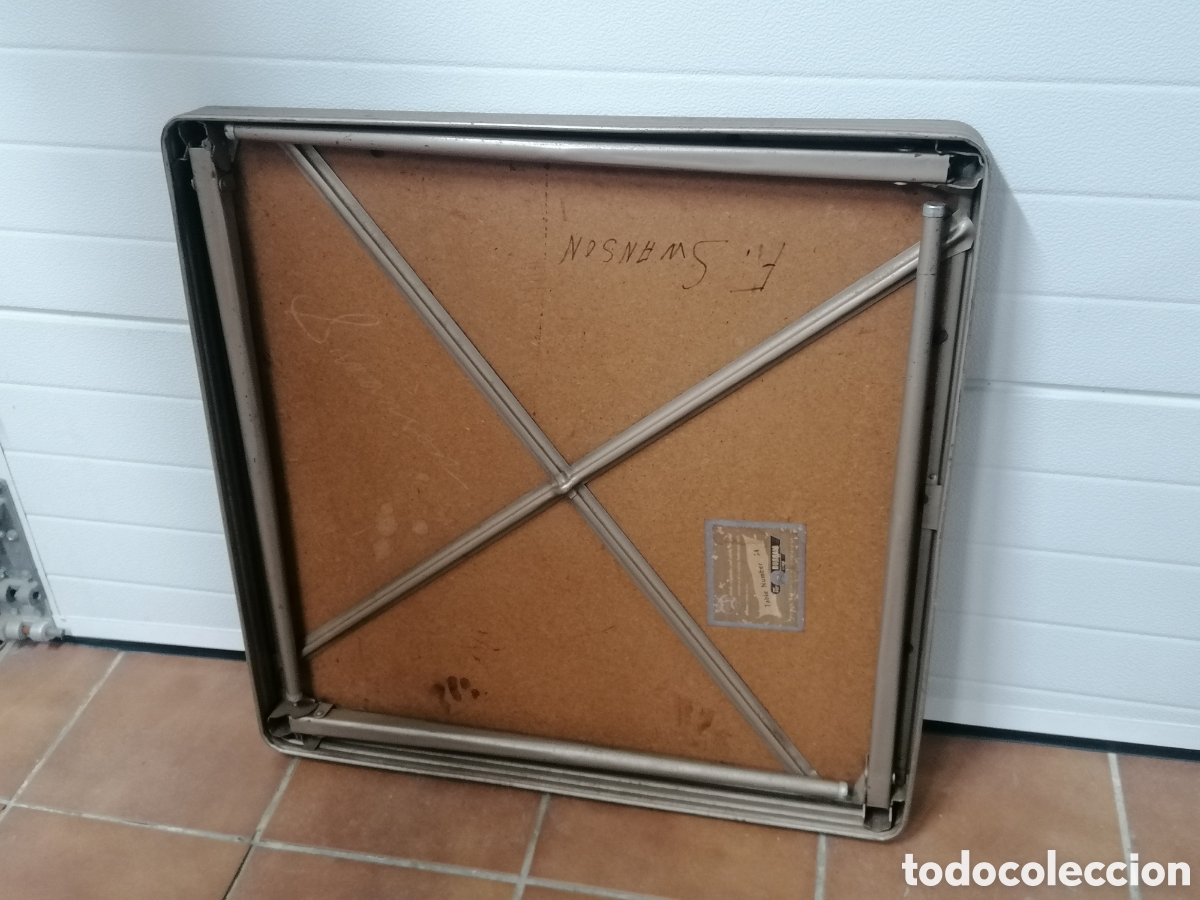 Vintage: Mesa plegable vintage Durham - Foto 9