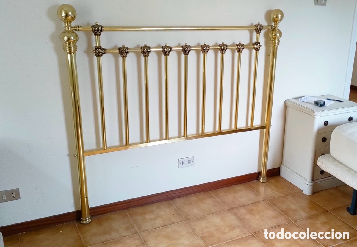 Vintage: Cabecero cama de matrimonio - Foto 1