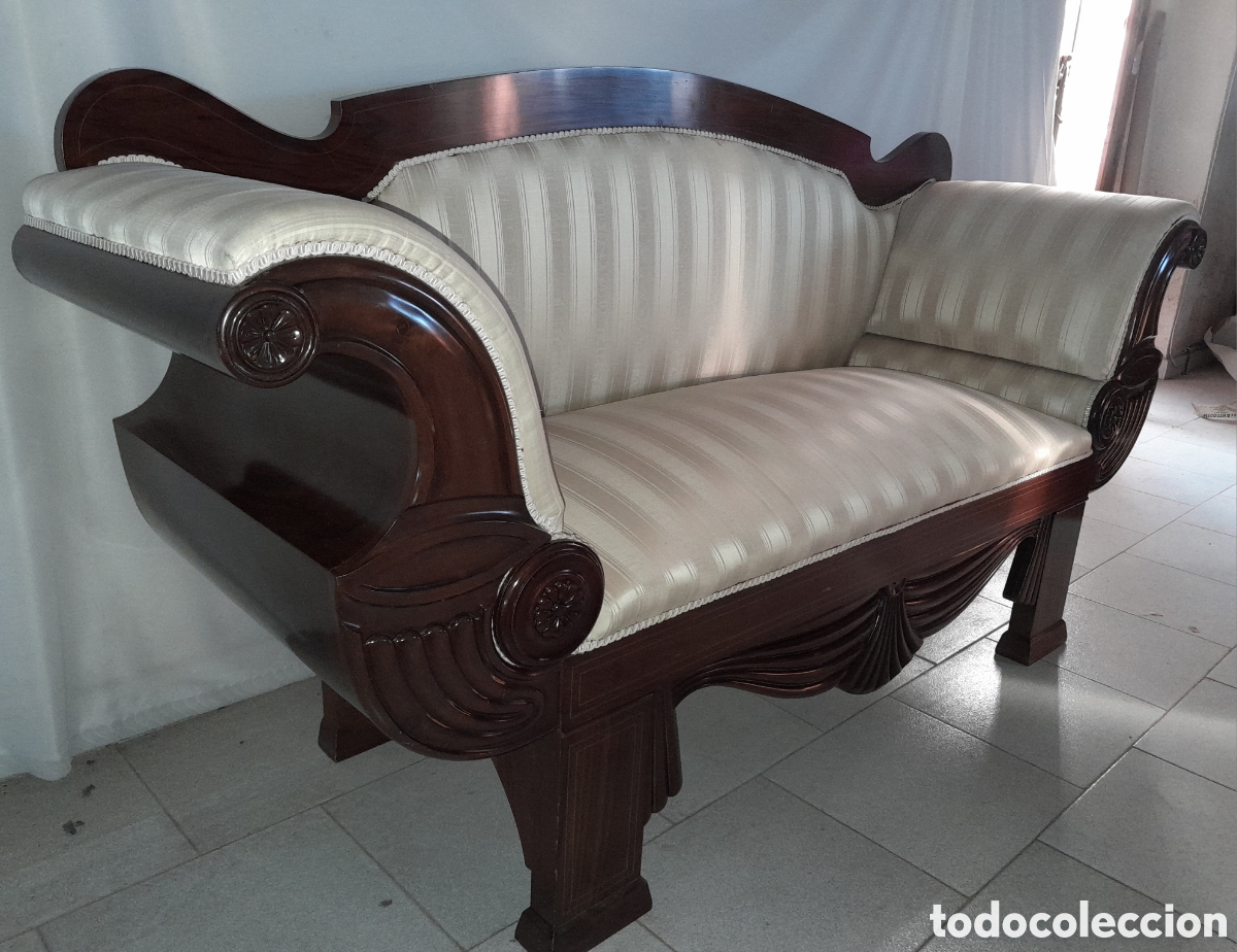 Vintage: Sofa estilo Isabelino - Foto 2
