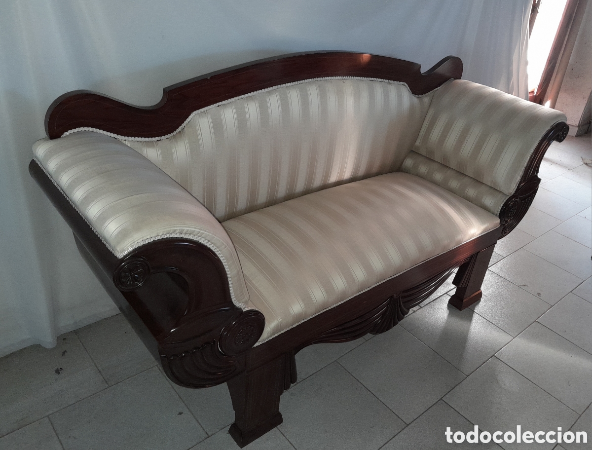 Vintage: Sofa estilo Isabelino - Foto 5