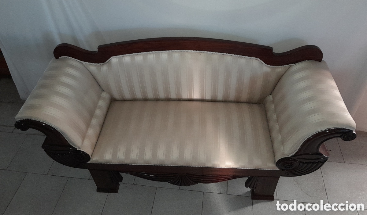 Vintage: Sofa estilo Isabelino - Foto 6