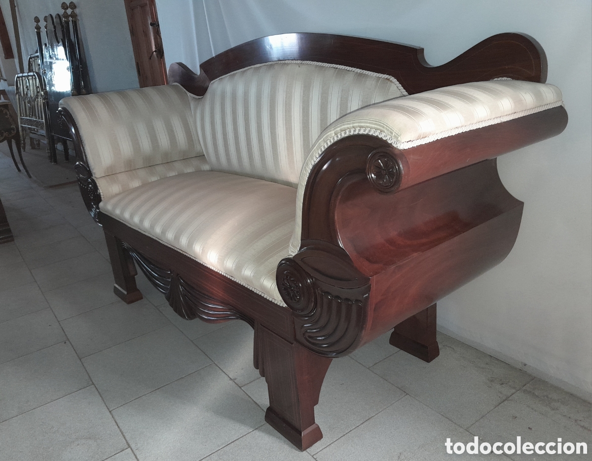 Vintage: Sofa estilo Isabelino - Foto 1