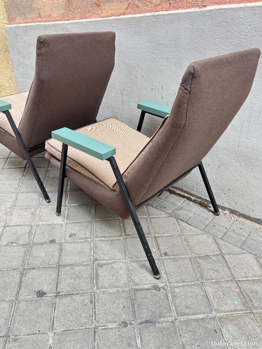 Vintage: PAREJA DE SILLONES 1960 - Foto 6