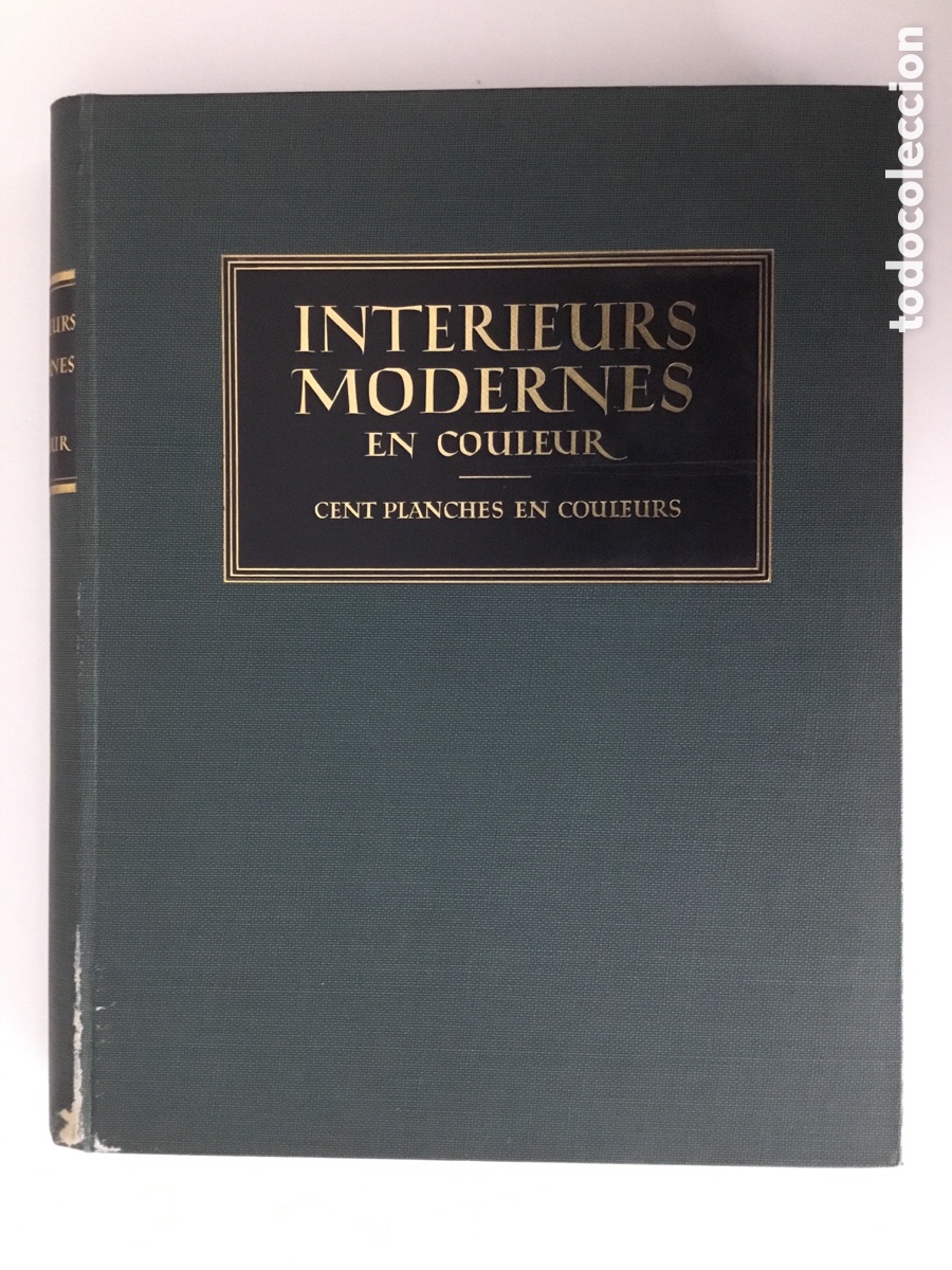Vintage: Interieurs Modernes. Cent Planches. Julius Hoffmann. Stuttgart, 1929 - Foto 1