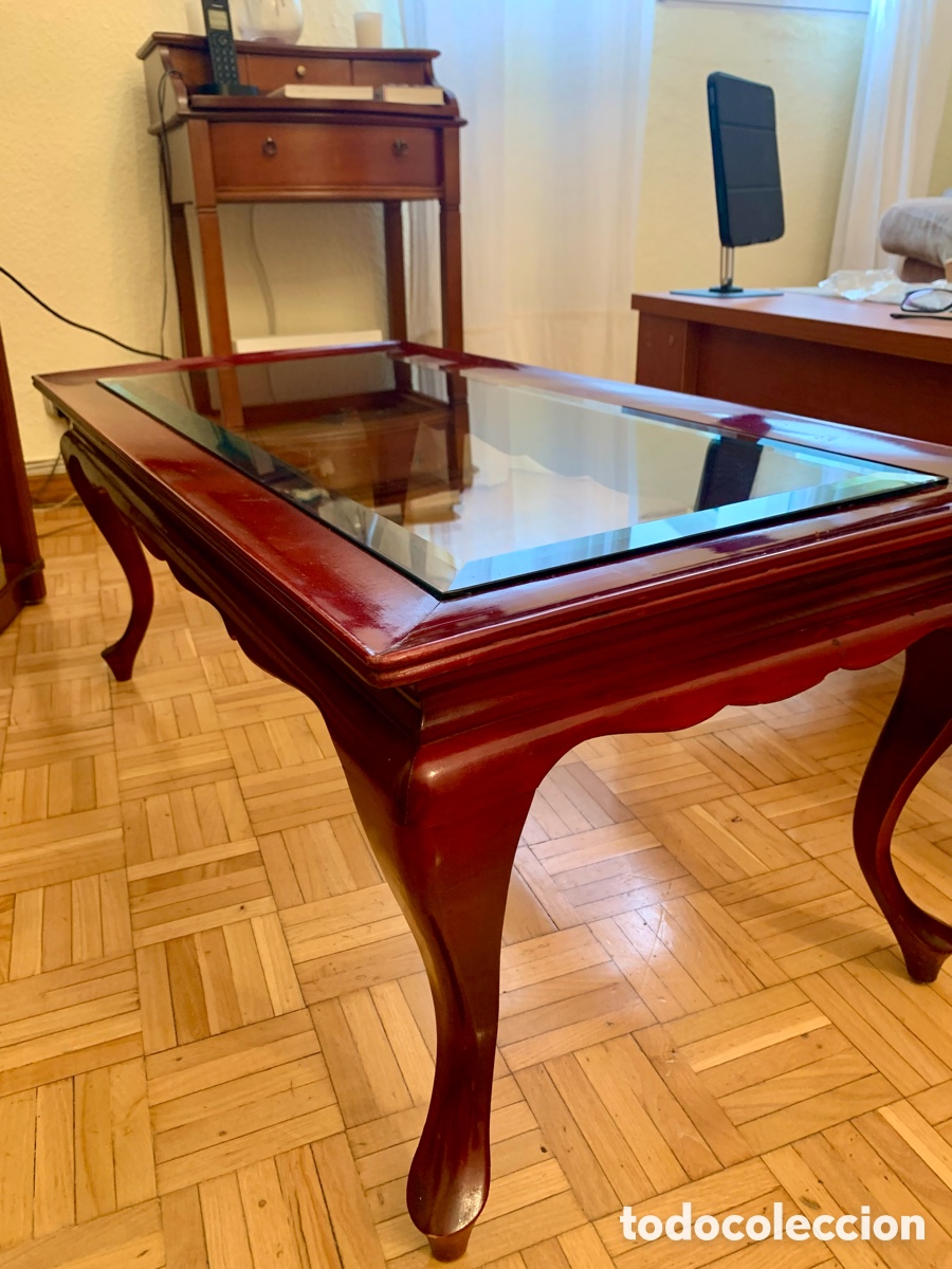 Vintage: Mesa central sof&aacute; en perfecto estado - Foto 1