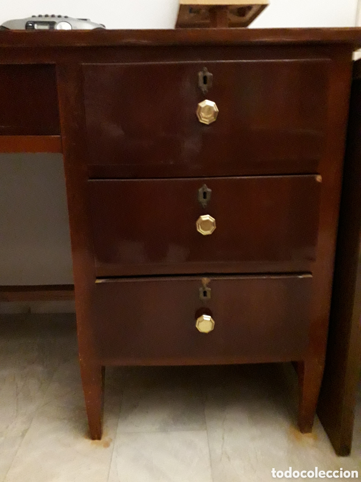 Vintage: MESA PROFESOR DE ESCUELA - Foto 4