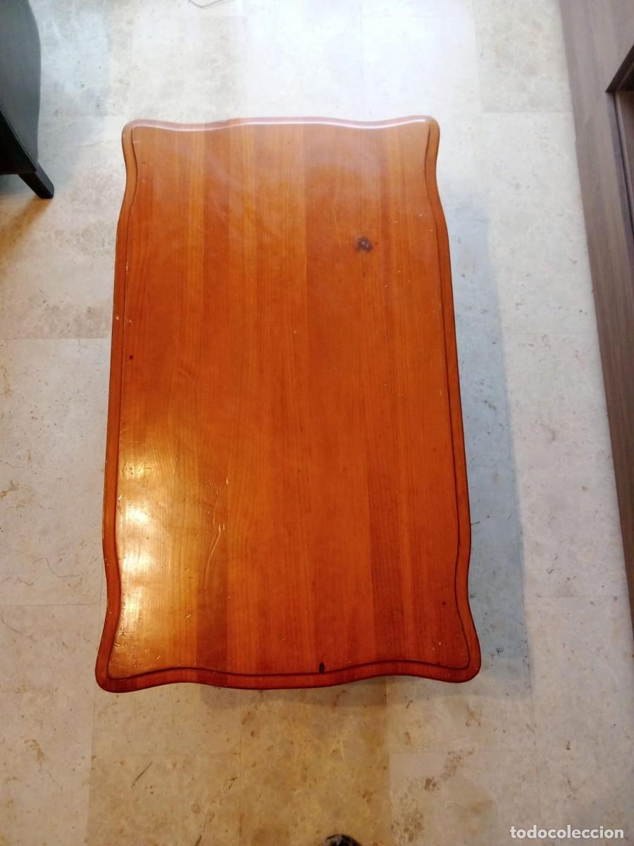Vintage: Mesa de centro de madera maciza - Foto 2