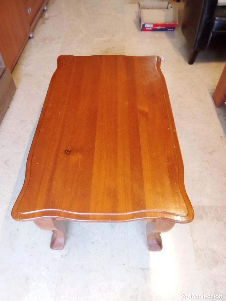 Vintage: Mesa de centro de madera maciza - Foto 3