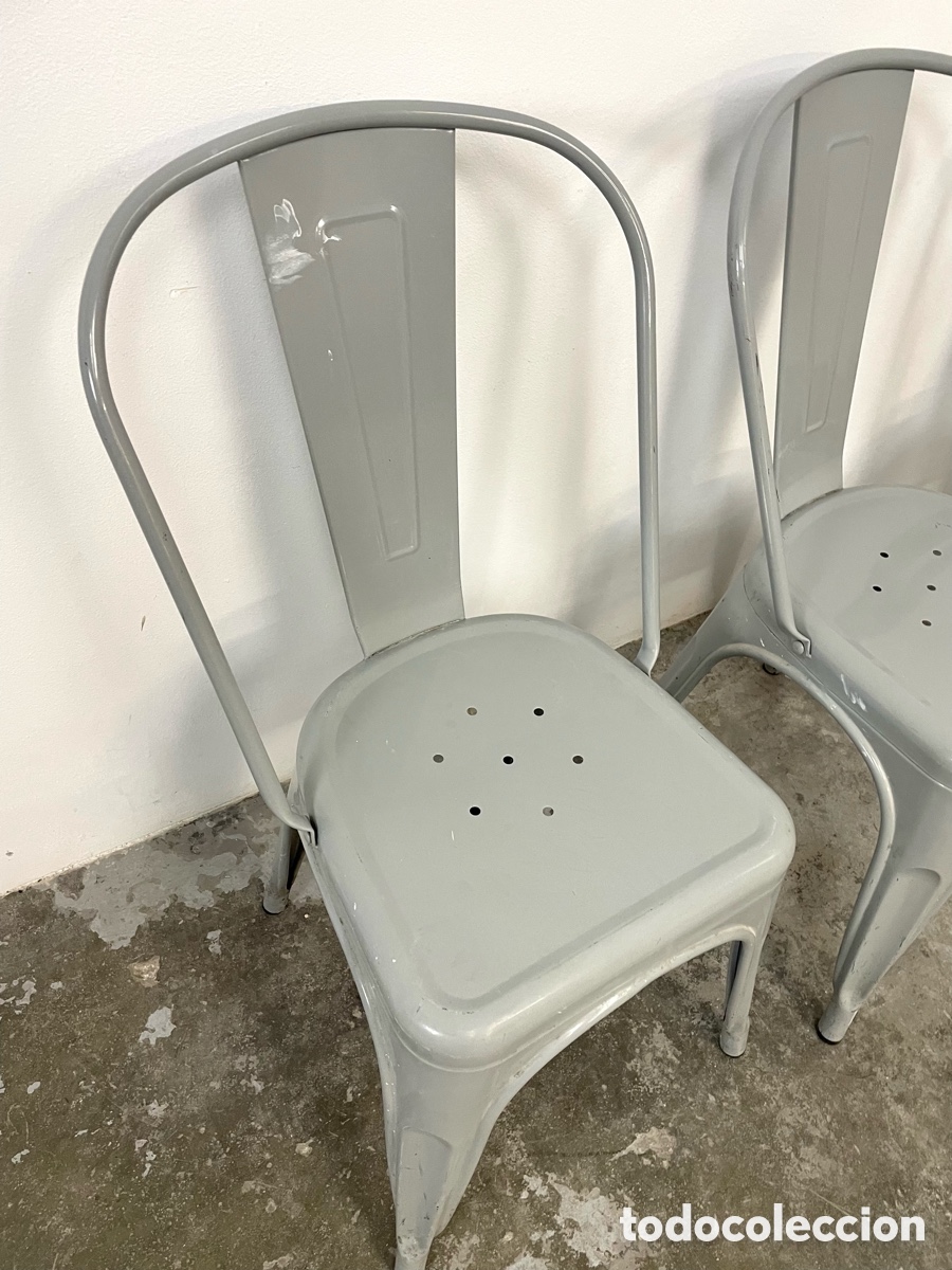 Vintage: Taburetes y sillas de hierro. Precio ud. - Foto 12