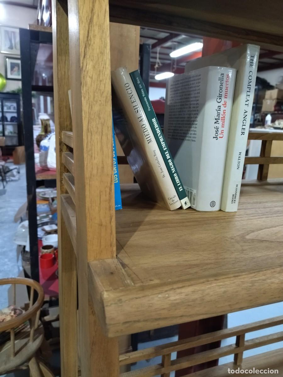 Vintage: Escritorio Librer&iacute;a de madera natural - Foto 12