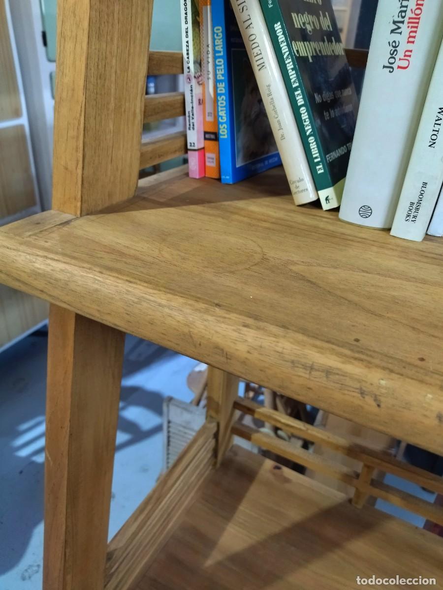 Vintage: Escritorio Librer&iacute;a de madera natural - Foto 18