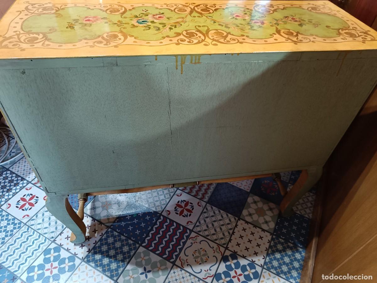 Vintage: Mueble bar antiguo lacado - Foto 4
