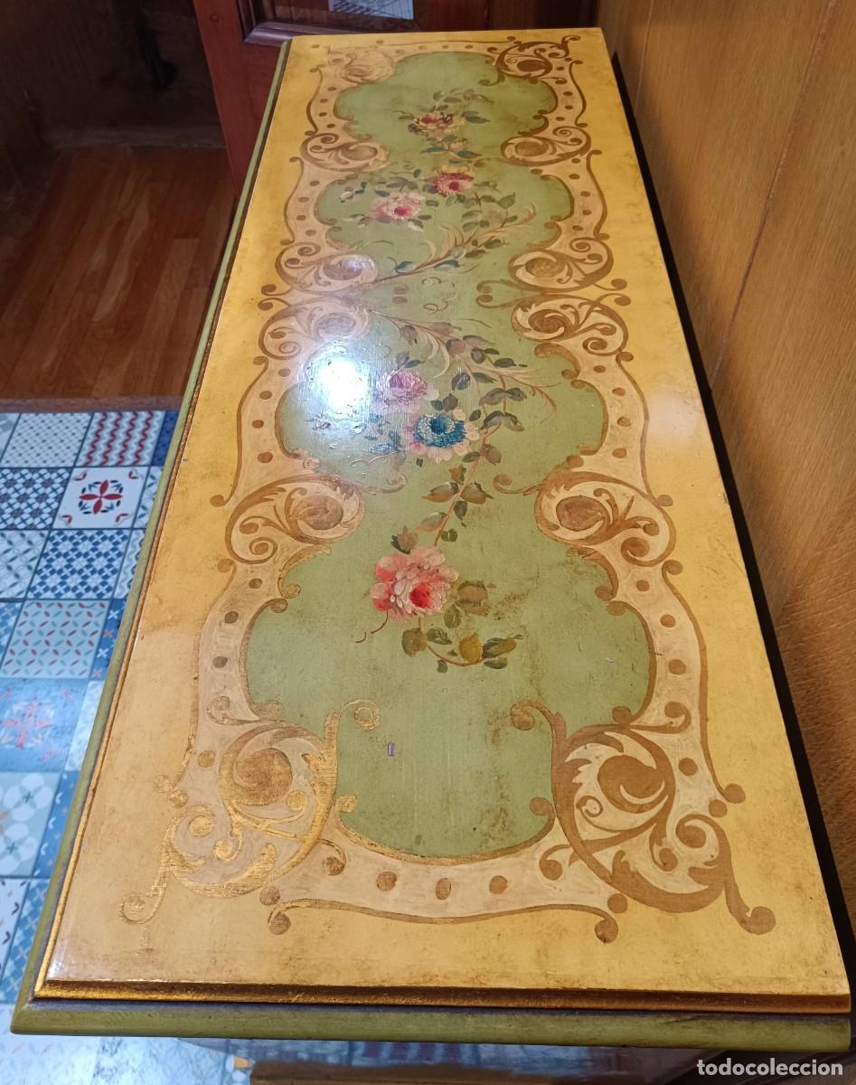 Vintage: Mueble bar antiguo lacado - Foto 5
