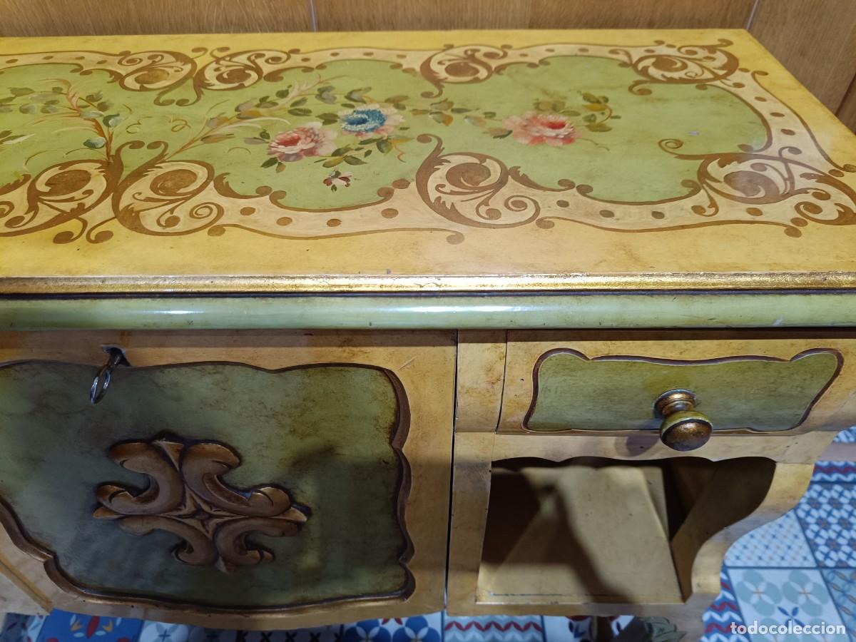 Vintage: Mueble bar antiguo lacado - Foto 6