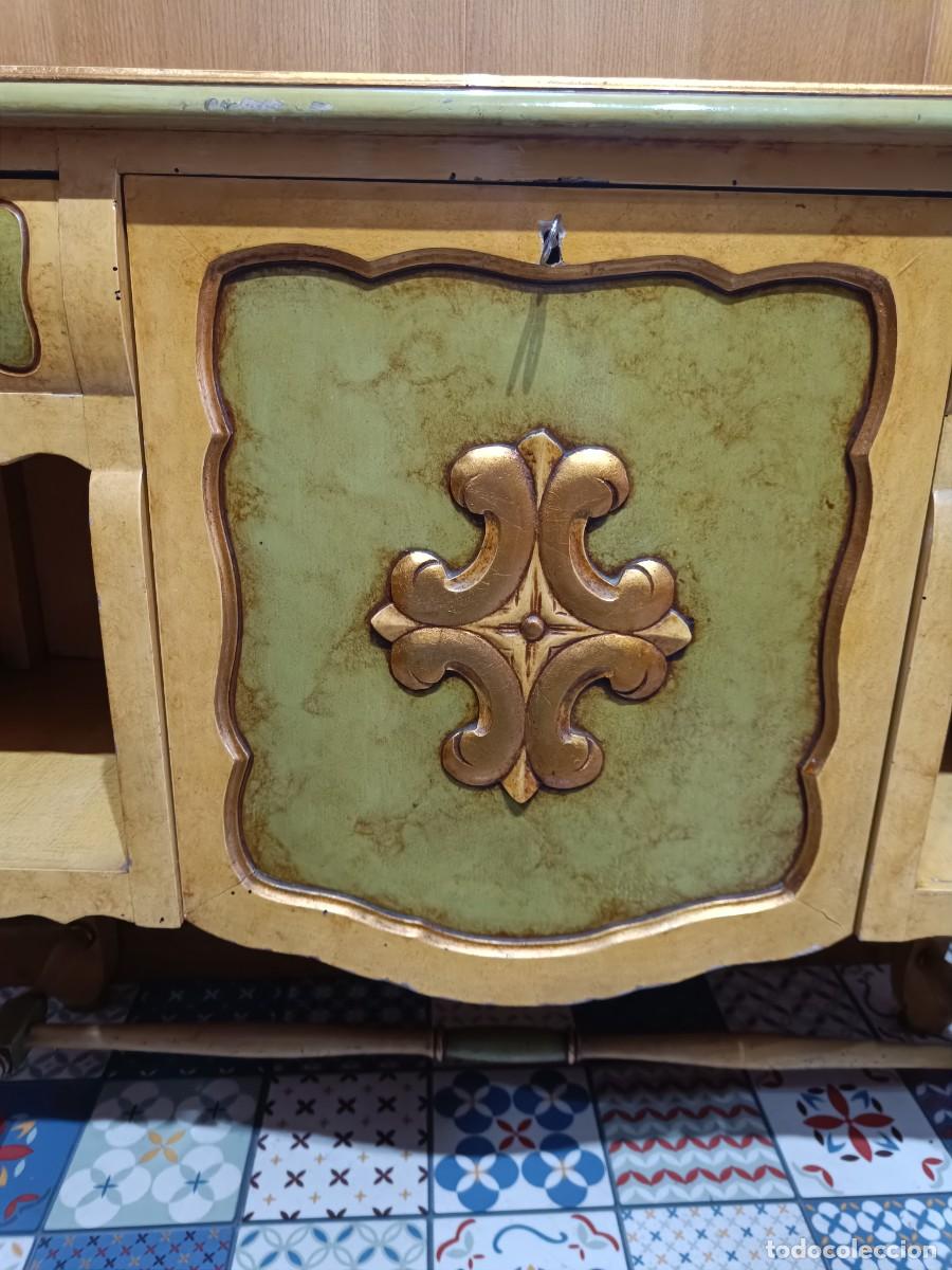 Vintage: Mueble bar antiguo lacado - Foto 8