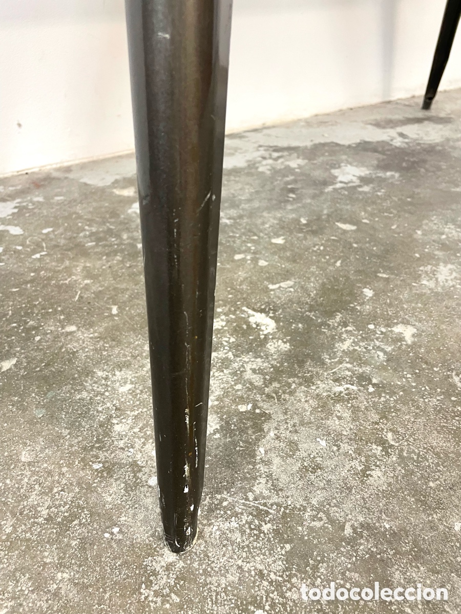 Vintage: Mesa de hierro estilo industrial franc&eacute;s - Foto 11