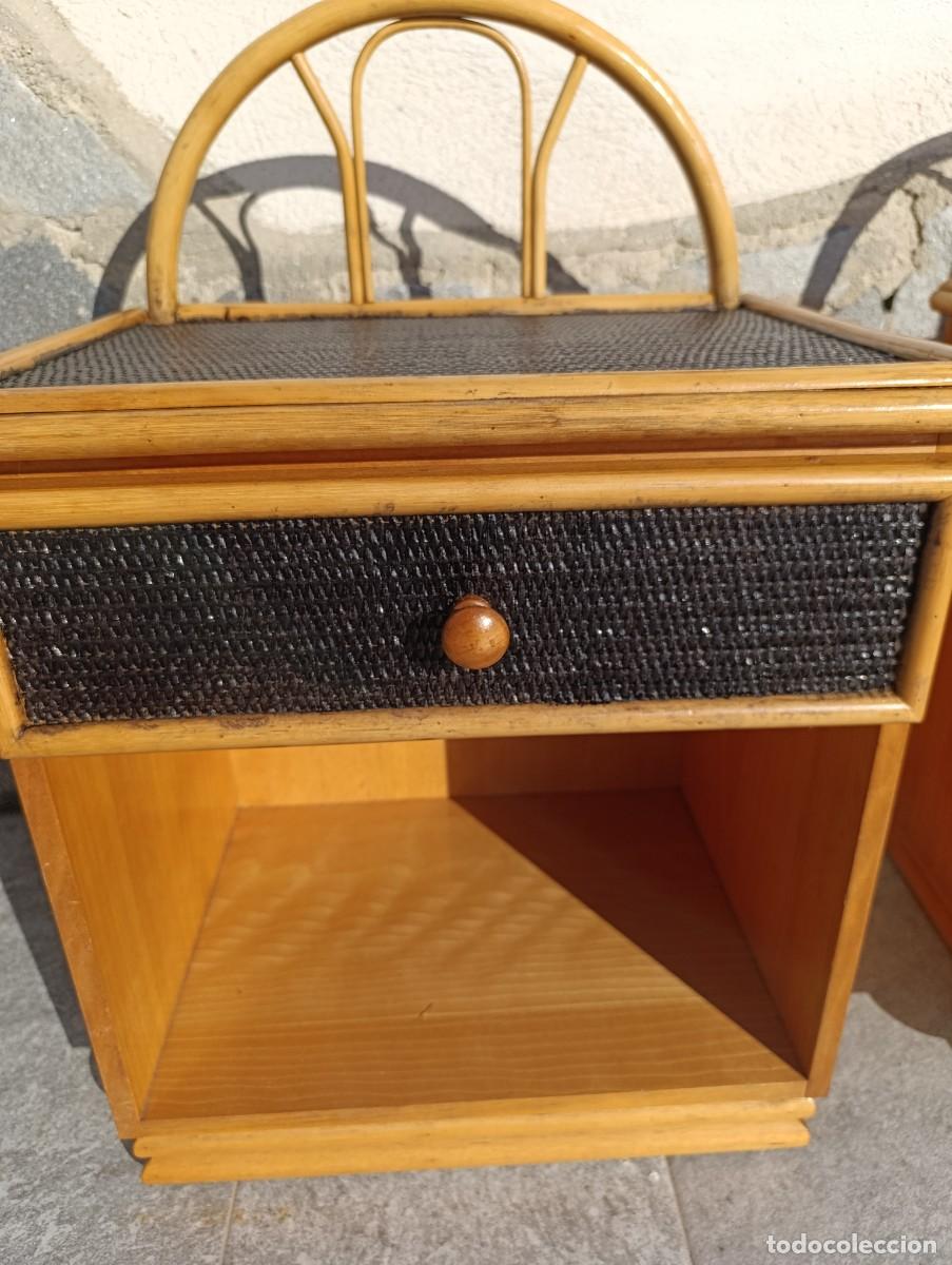 Vintage: Preciosas mesitas de Bamb&uacute; y Rat&aacute;n - Foto 6