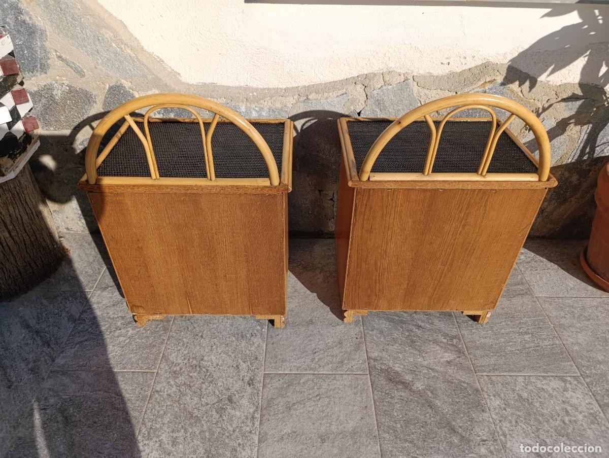 Vintage: Preciosas mesitas de Bamb&uacute; y Rat&aacute;n - Foto 9