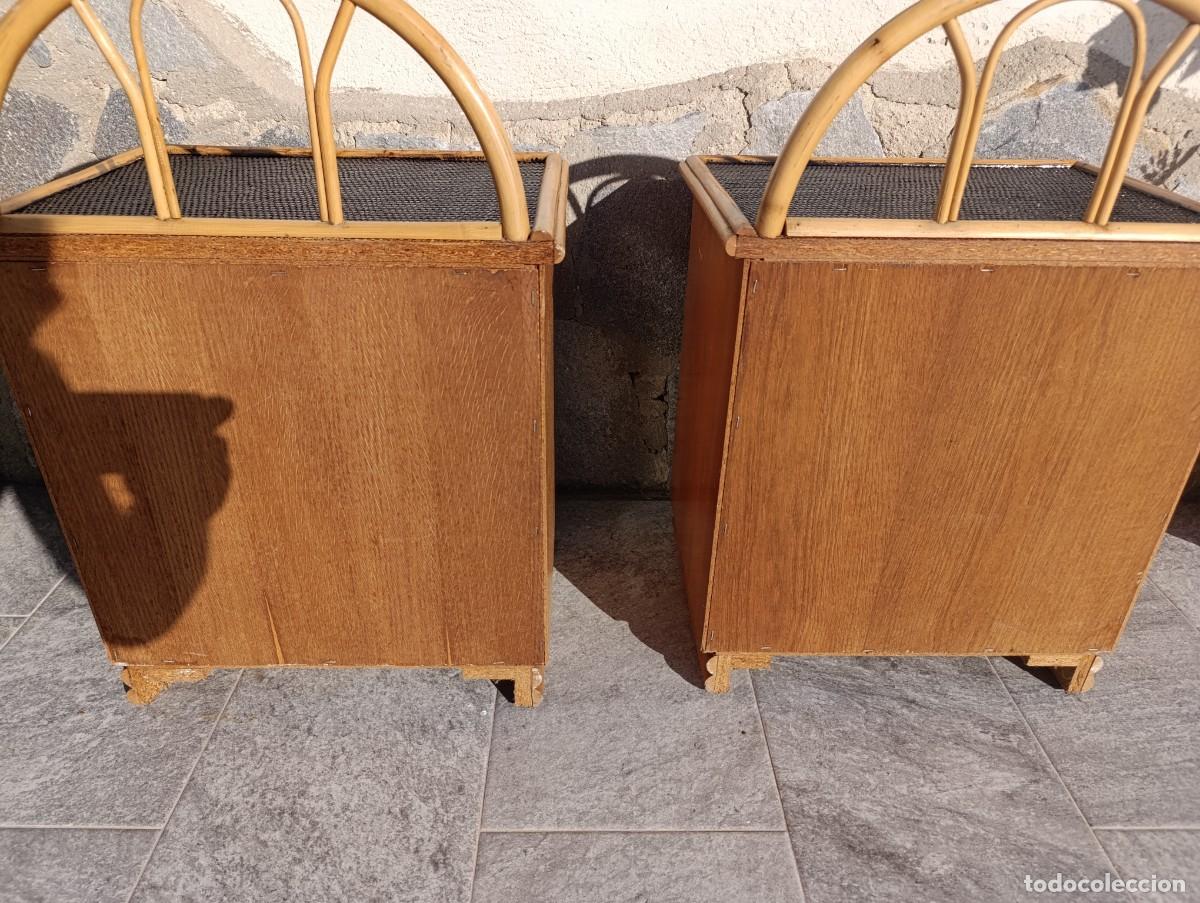 Vintage: Preciosas mesitas de Bamb&uacute; y Rat&aacute;n - Foto 10