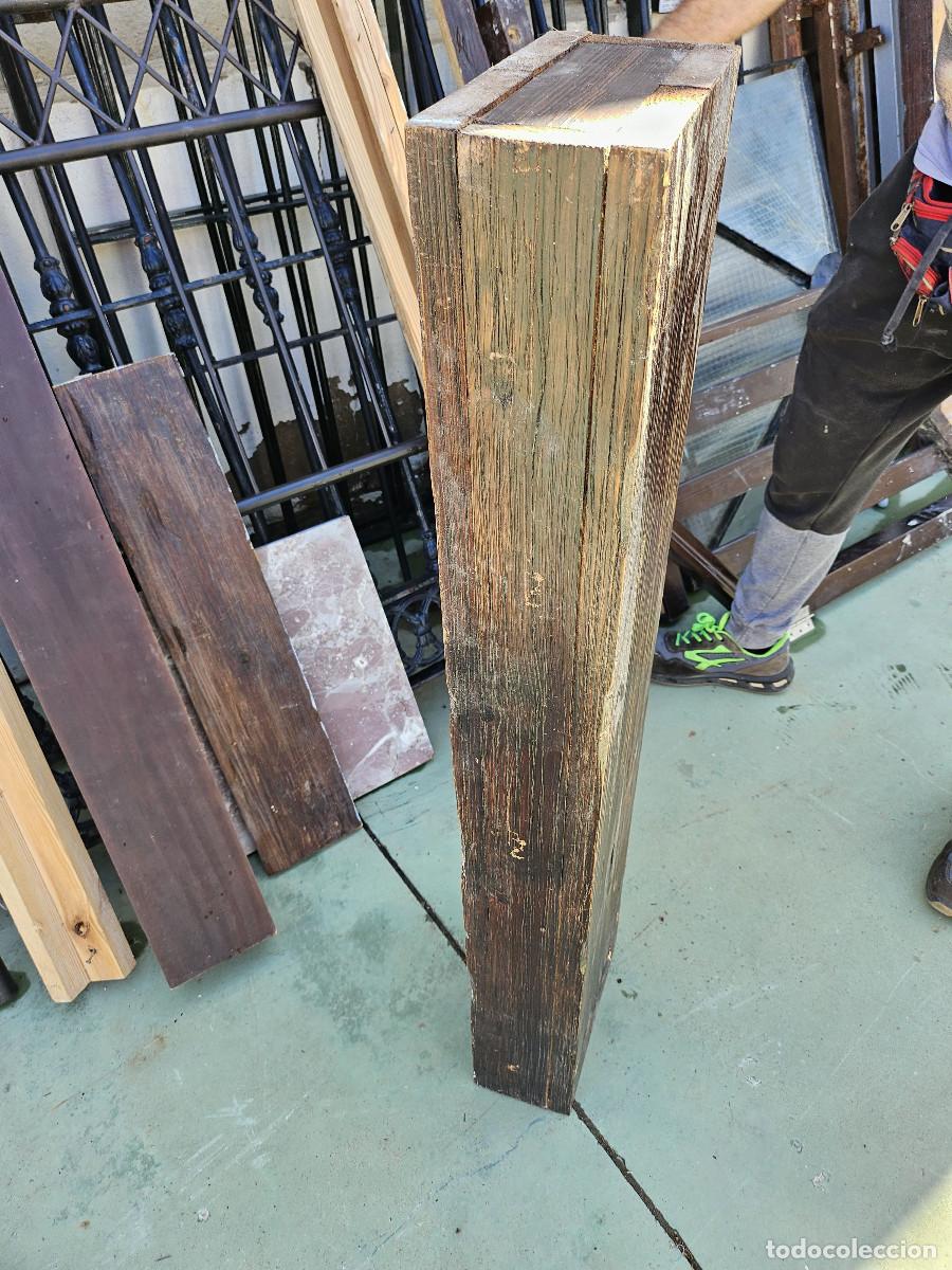 Vintage: biga de madera en nogal - Foto 1