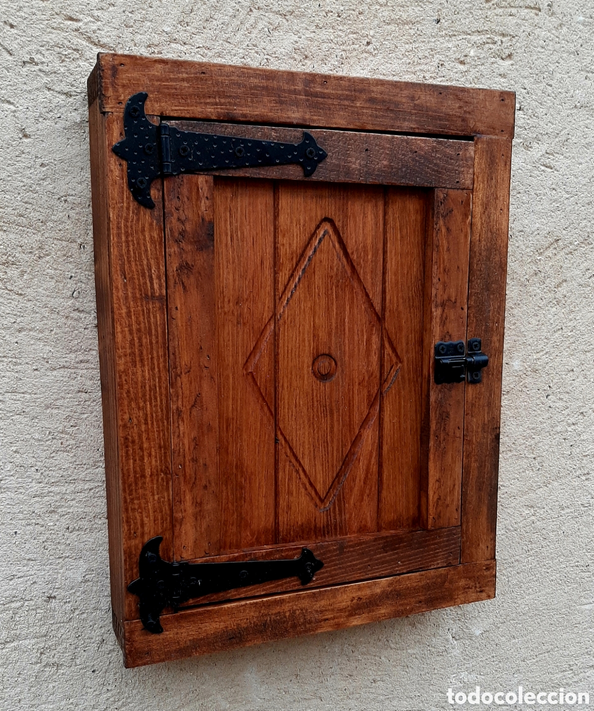 Vintage: Buz&oacute;n de madera para el pan - Foto 1