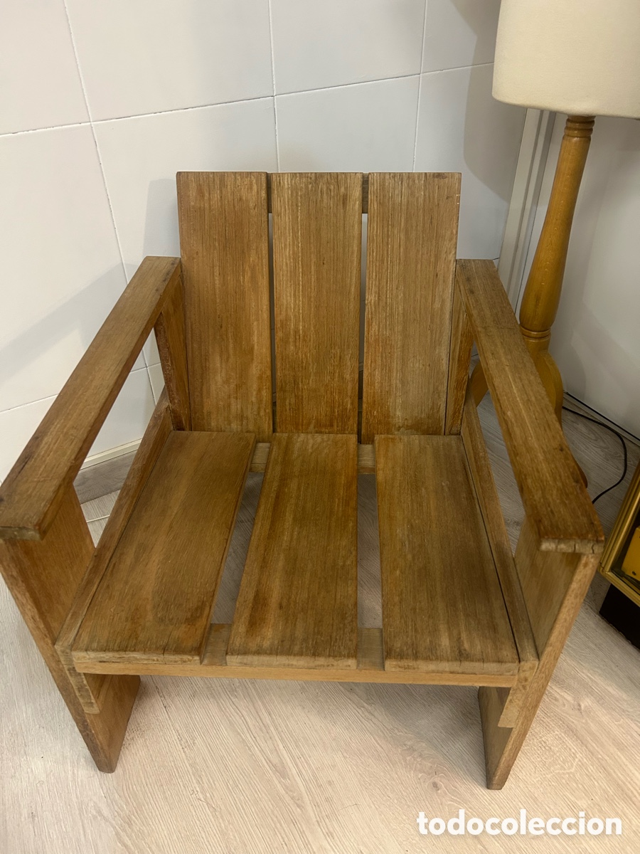 Vintage: Butaca Caj&oacute;n Gerrit Rietveld - Foto 2
