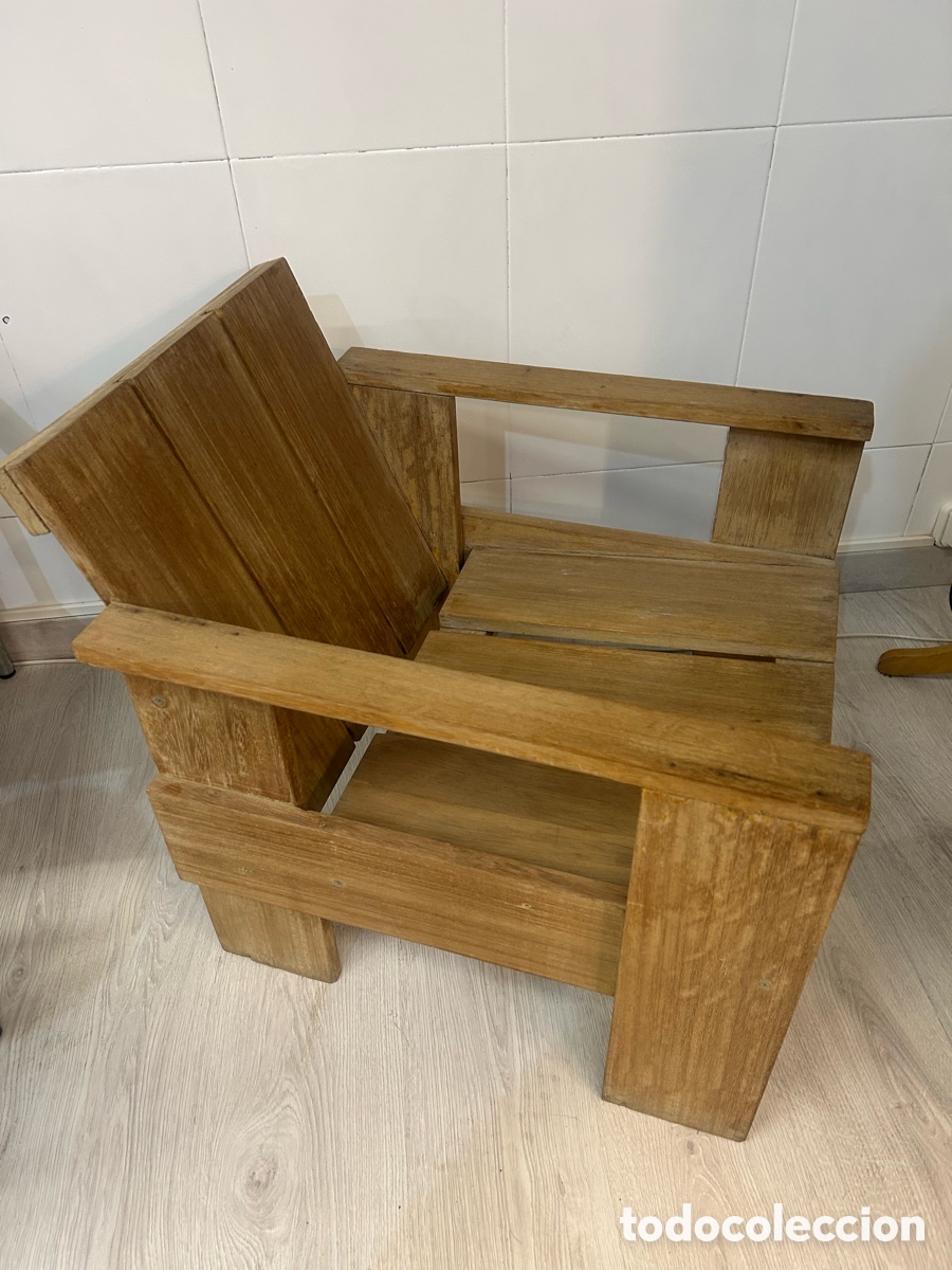 Vintage: Butaca Caj&oacute;n Gerrit Rietveld - Foto 3