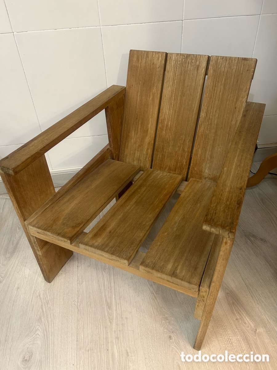 Vintage: Butaca Caj&oacute;n Gerrit Rietveld - Foto 1