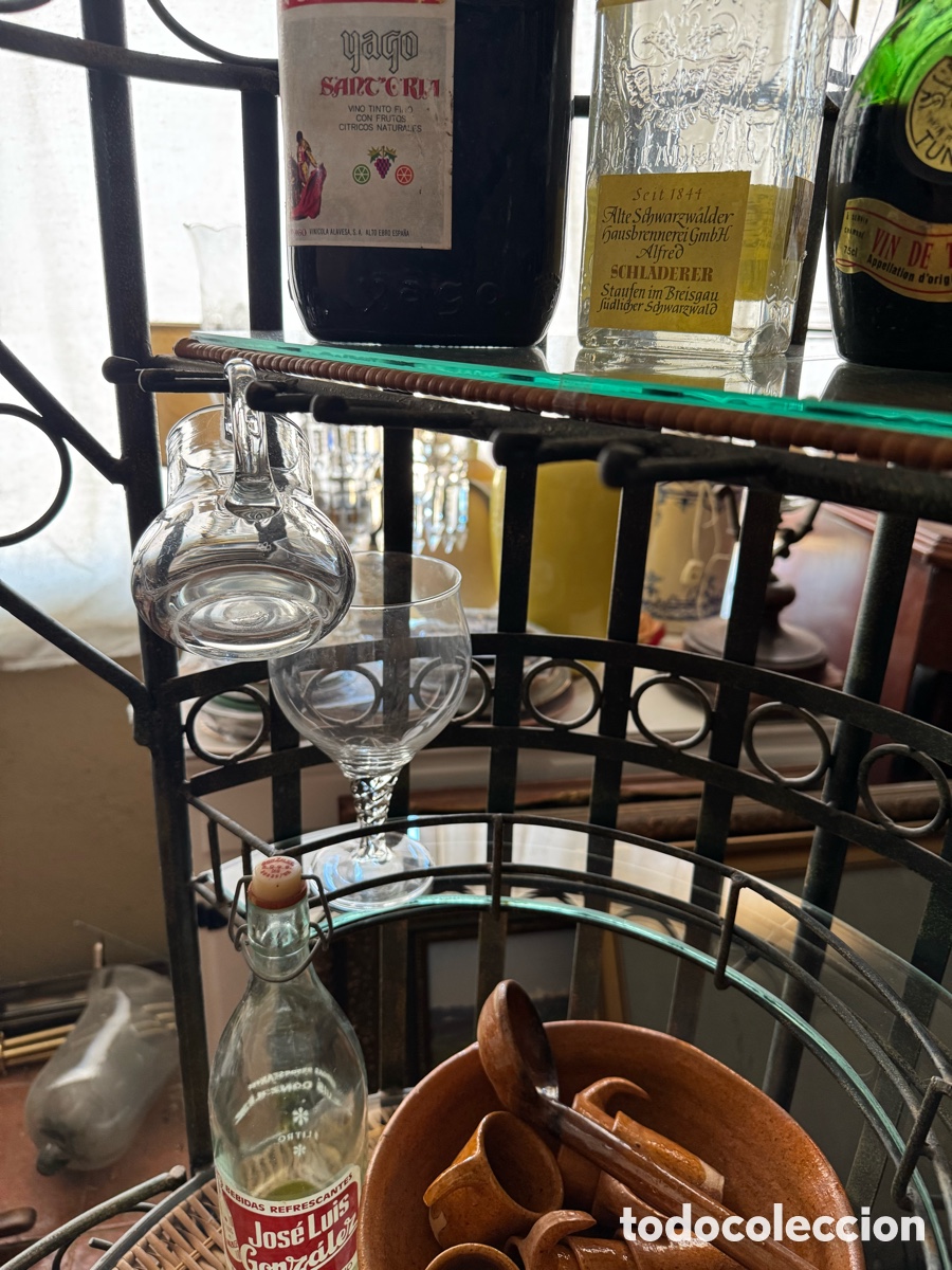 Vintage: Original mueble bar en hierro - Foto 5