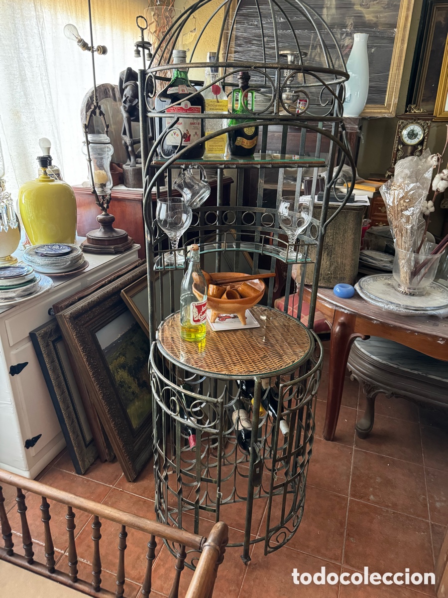 Vintage: Original mueble bar en hierro - Foto 1
