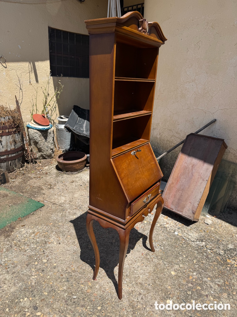 Vintage: Bureau con estanter&iacute;a en madera - Foto 3