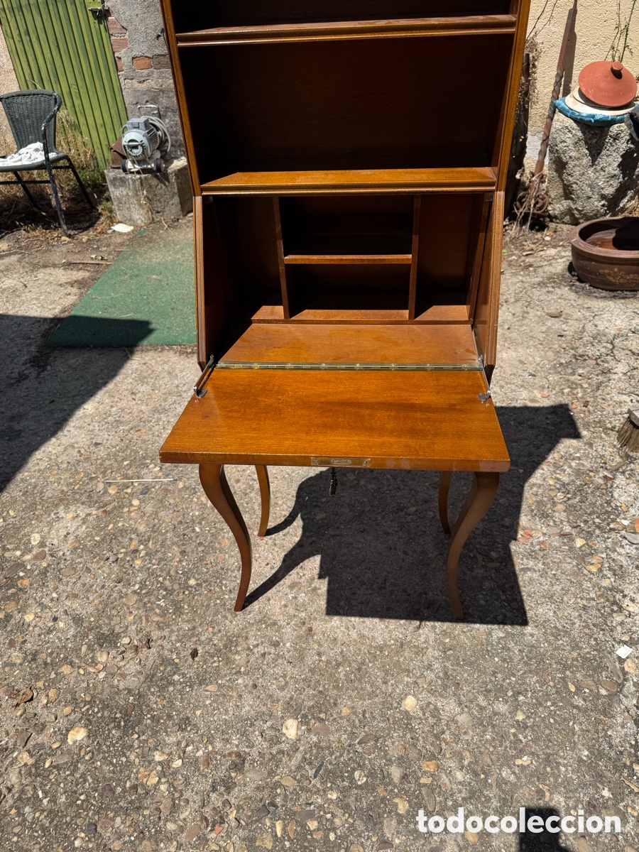 Vintage: Bureau con estanter&iacute;a en madera - Foto 6