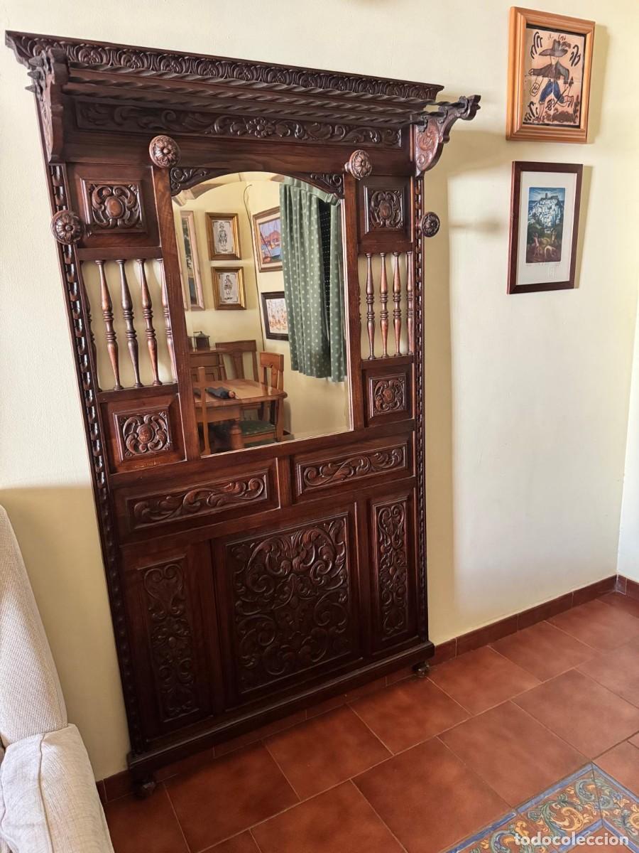 Vintage: mueble perchero antiguo - Foto 1