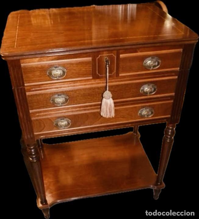 Vintage: Mueble cubertero madera - Foto 1