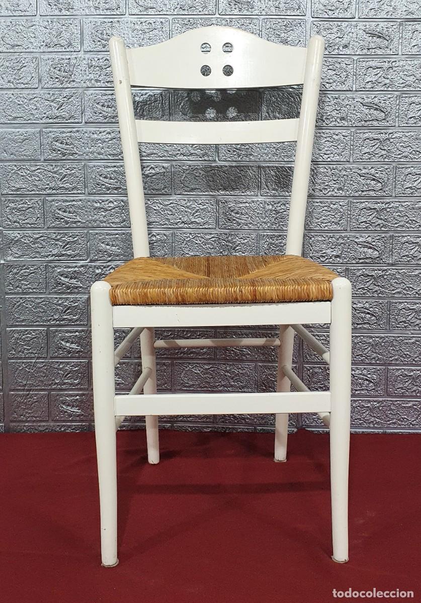 Vintage: Silla de cocina lacada - Foto 1