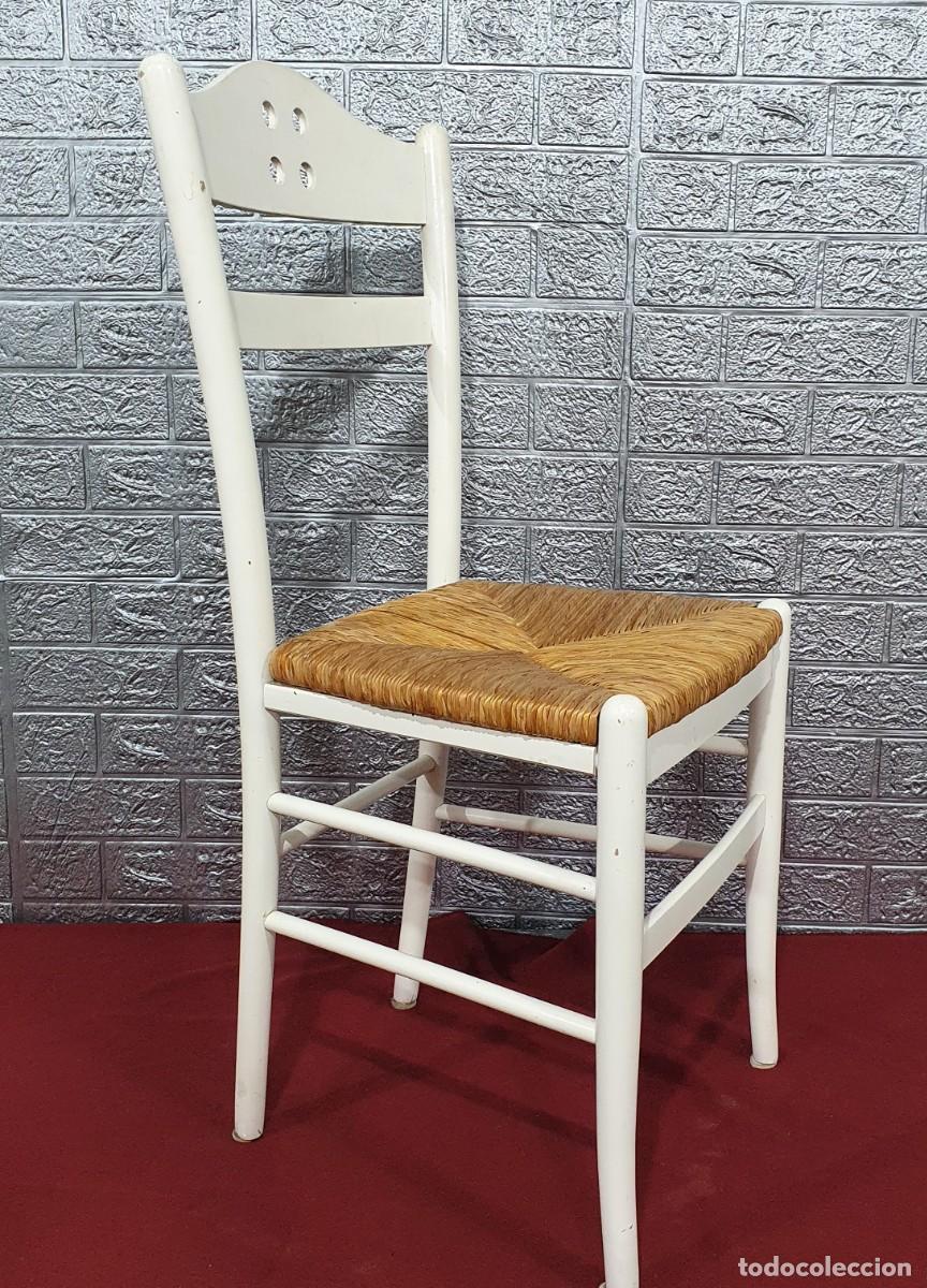 Vintage: Silla de cocina lacada - Foto 2