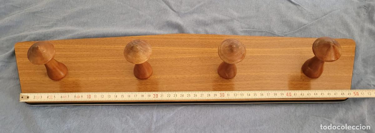 Vintage: Perchero formica de pared 4 perchas - Foto 5