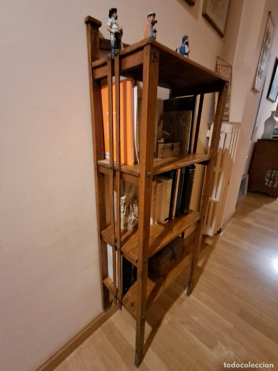 Vintage: ESTANTERIA MADERA ANTIGUA - Foto 3
