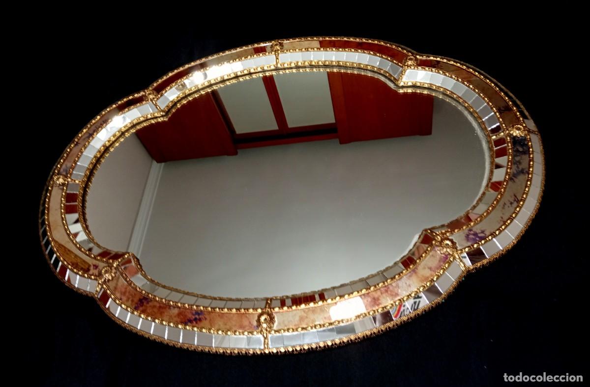 Vintage: GRAN ESPEJO DE ESTILO VENECIANO DE LOS 70 - Foto 2