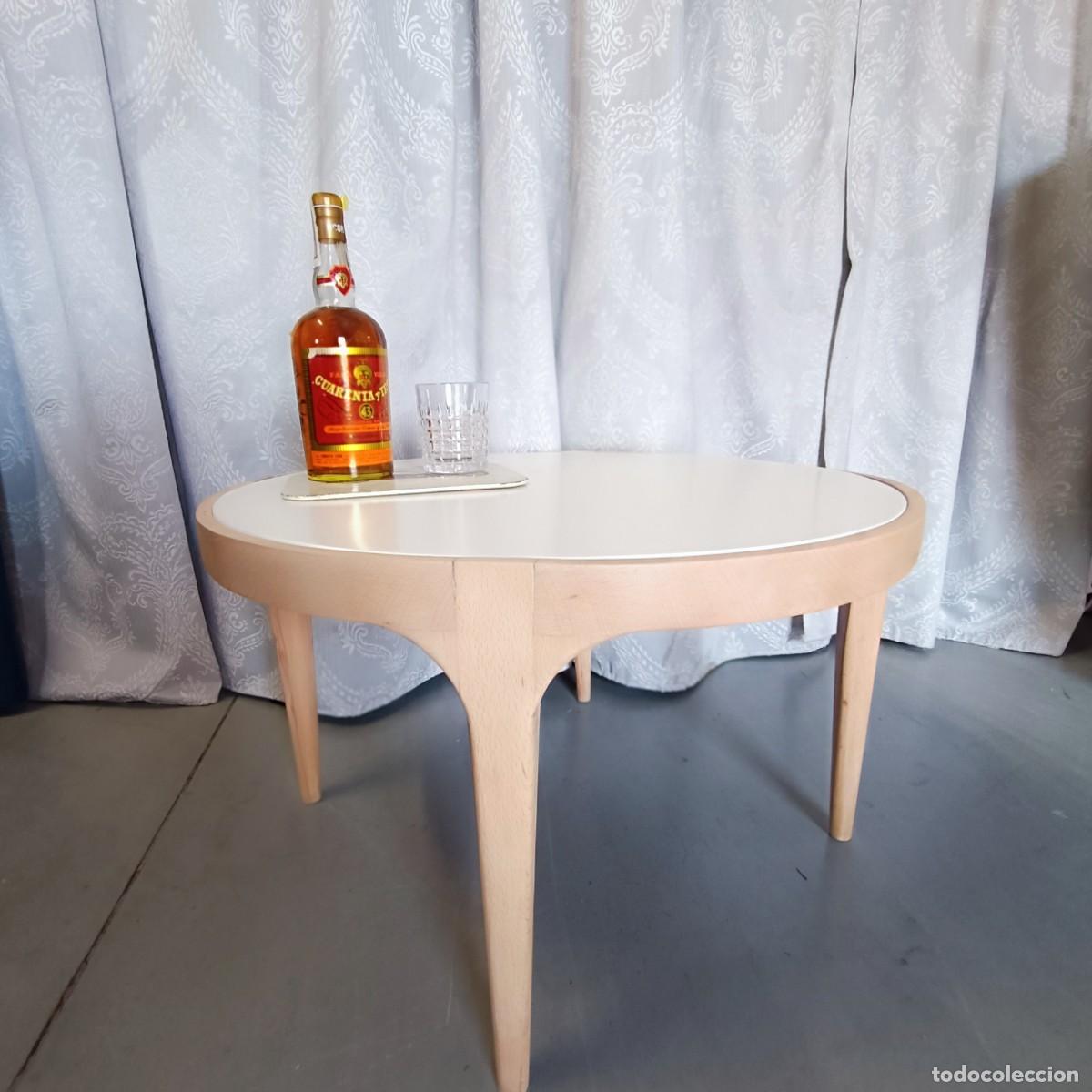 Vintage: MESA DE CENTRO SHIMLA DE MADERA MACIZA. - Foto 2