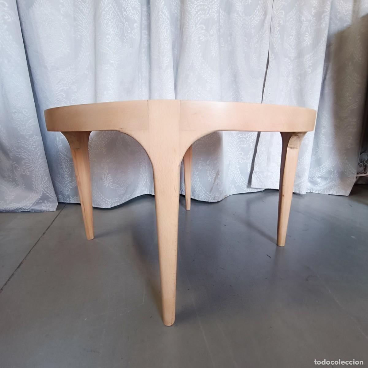 Vintage: MESA DE CENTRO SHIMLA DE MADERA MACIZA. - Foto 4
