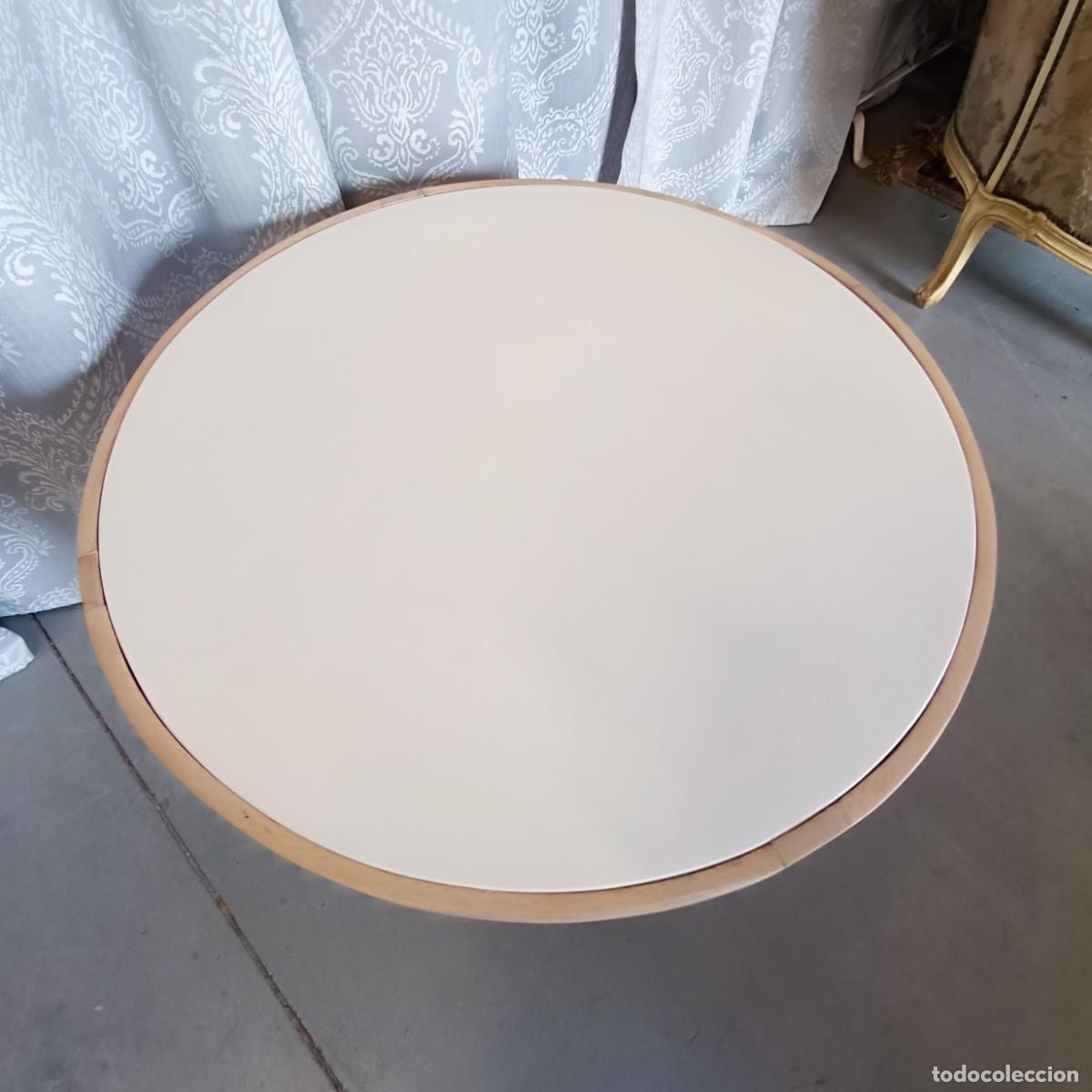 Vintage: MESA DE CENTRO SHIMLA DE MADERA MACIZA. - Foto 6