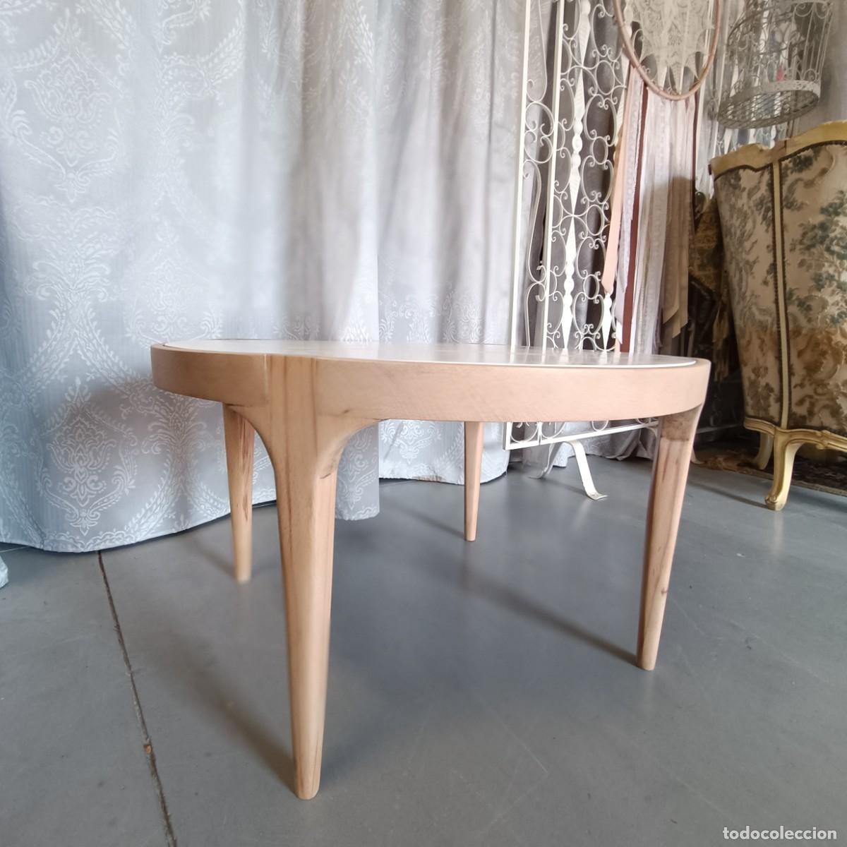 Vintage: MESA DE CENTRO SHIMLA DE MADERA MACIZA. - Foto 10