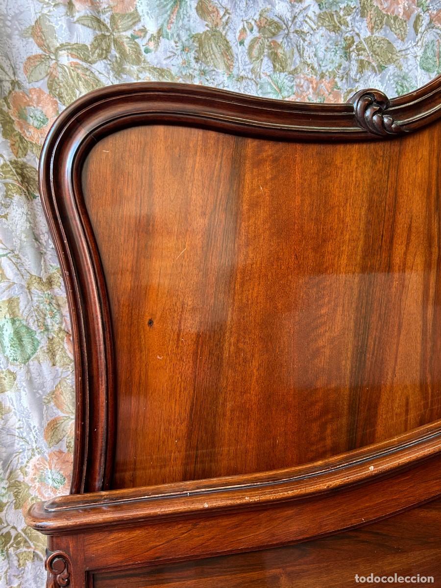 Vintage: Cama completa de nogal - Foto 5