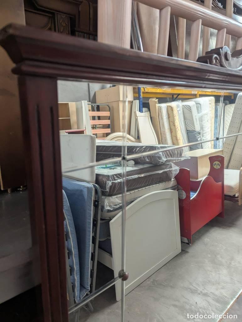 Vintage: CABECERO DE CAMA CON ESPEJO - Foto 3
