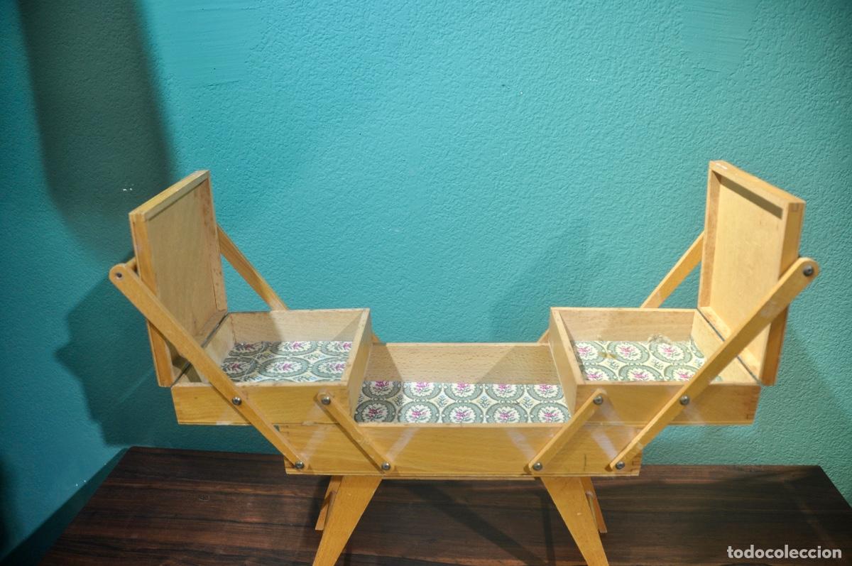Vintage: Costurero franc&eacute;s patas desmontables - Foto 6