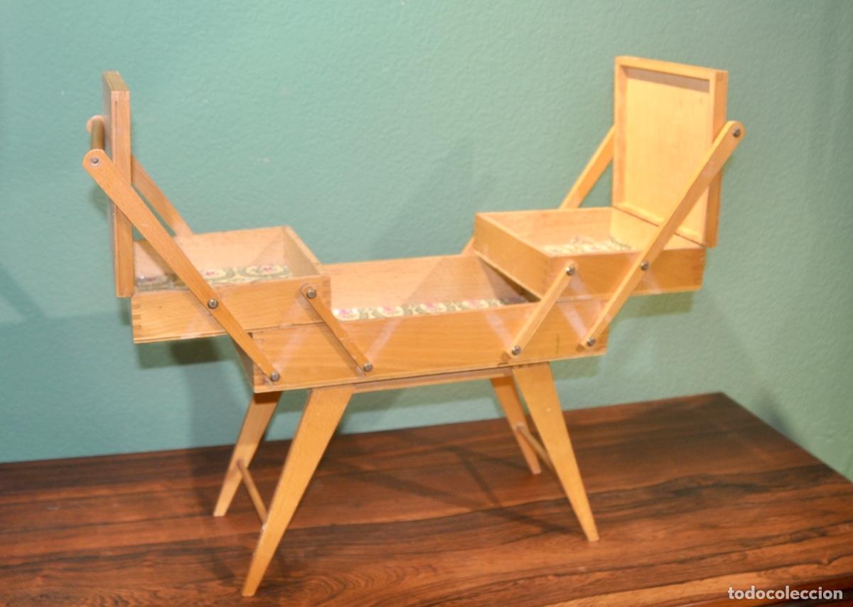 Vintage: Costurero franc&eacute;s patas desmontables - Foto 10