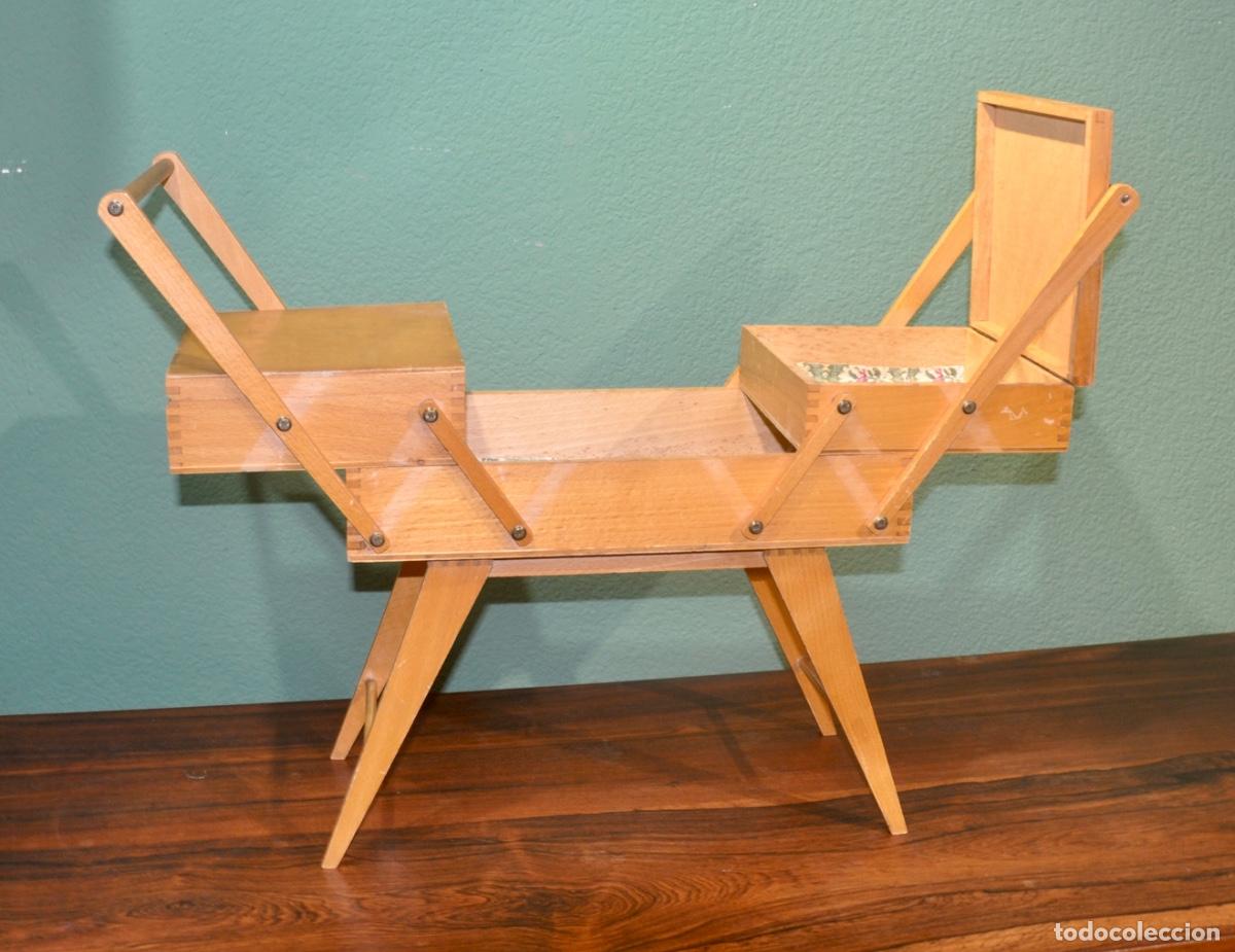 Vintage: Costurero franc&eacute;s patas desmontables - Foto 11
