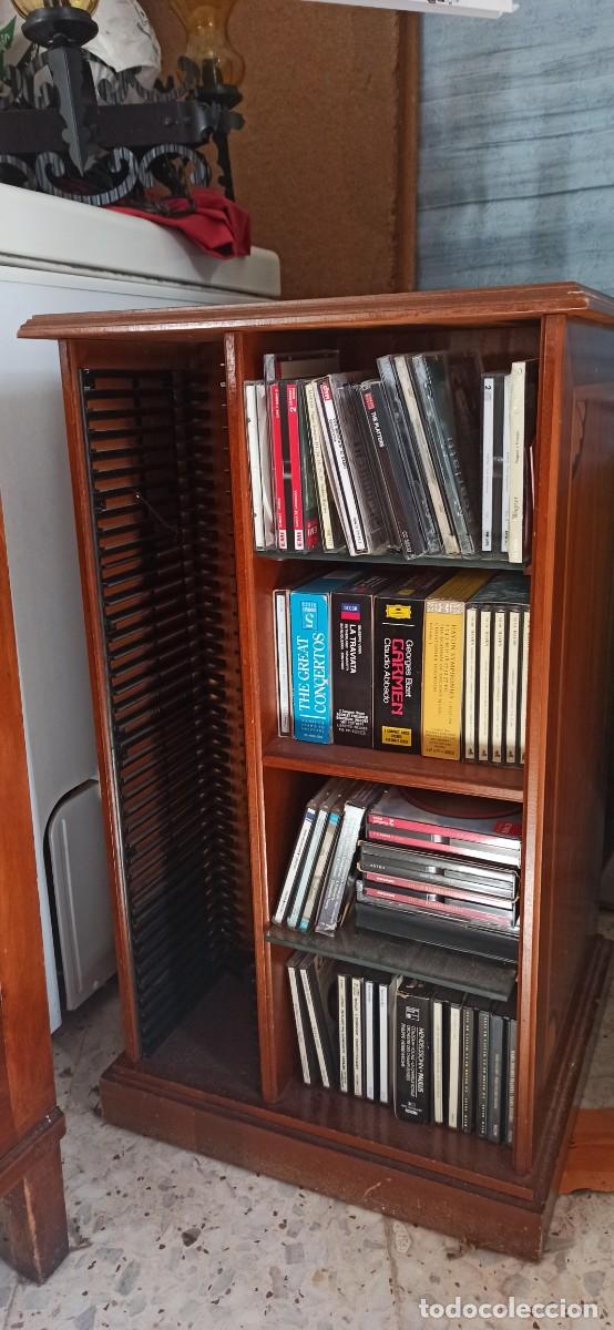 Vintage: Mueble de madera para discos - Foto 5